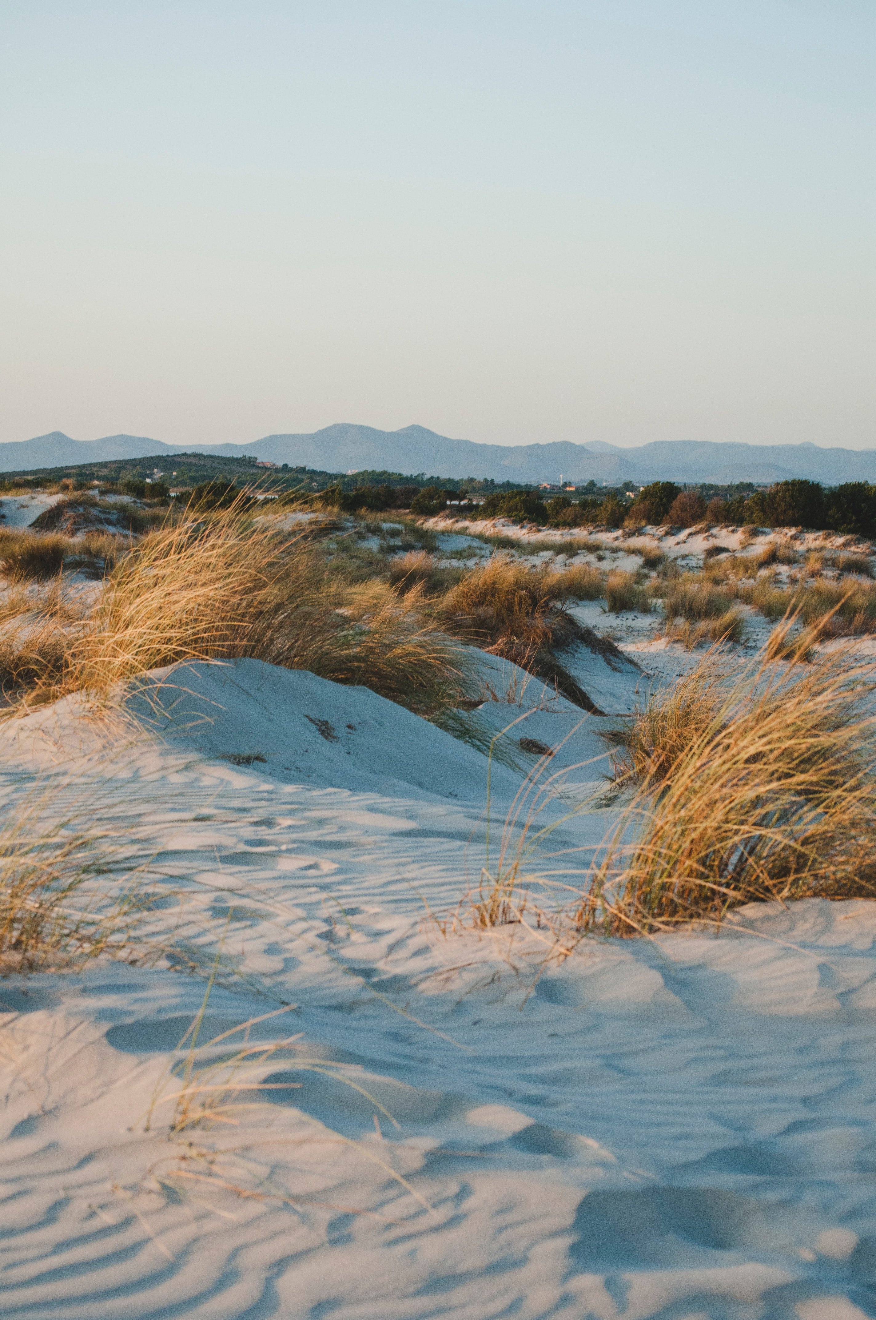 Strand im Süden Sardiniens, dem Ende der Strecke Sentiero Italia